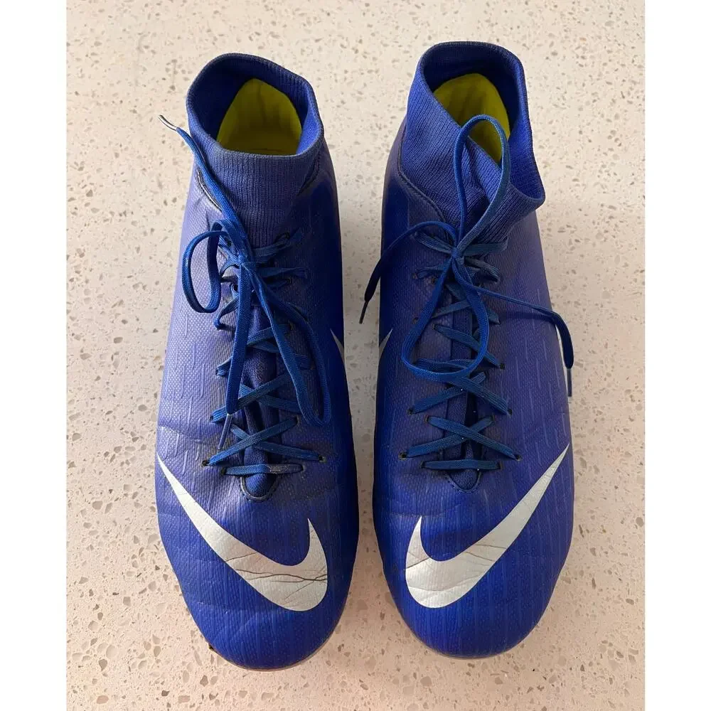 NIKE Blue 'Mercurial Superfly Size 12
